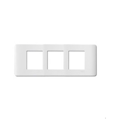 Schneider ZENcelo 3M Grid & 3M Cover Plate White IN8403C